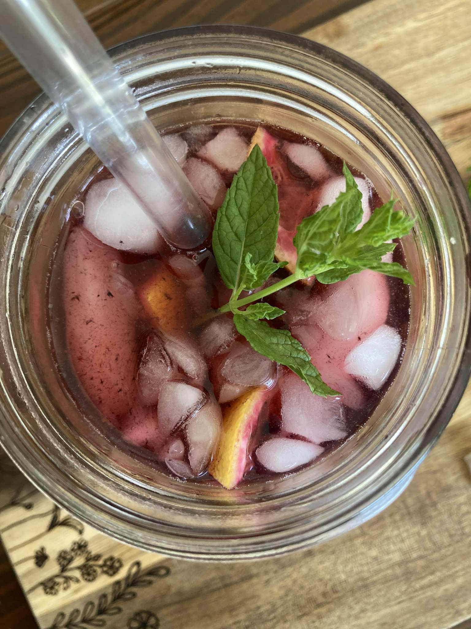 Blackberry Mint Refresher