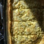 Crustless Quiche in morning light