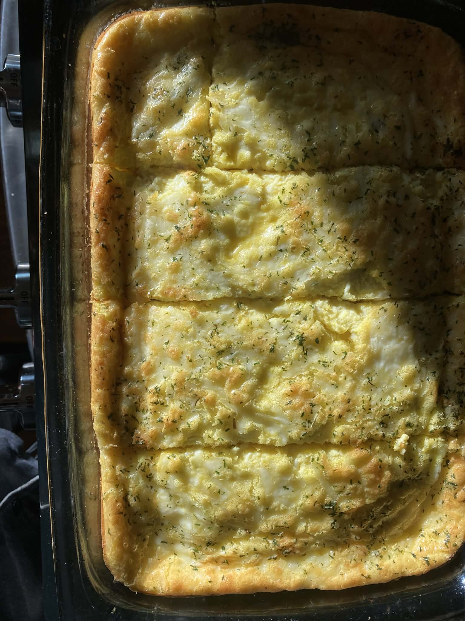 Green Chili Egg Puff